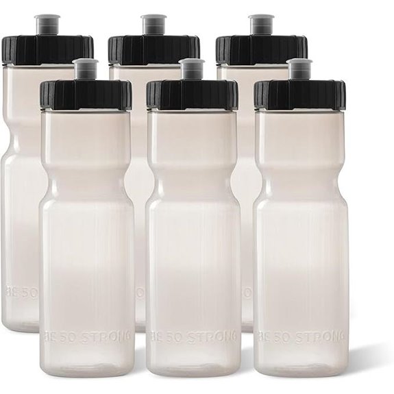 50 Strong 22 oz BPA-Free Water Bottles (USA)