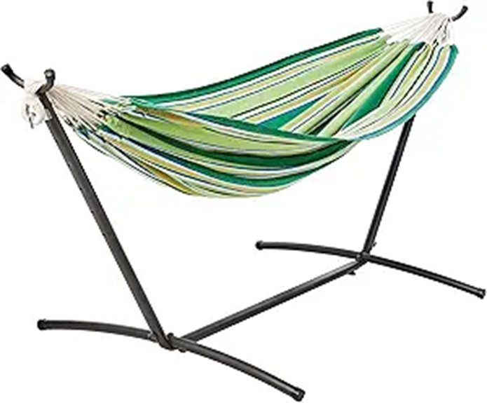 Amazon Basics Double Hammock with Stand Set