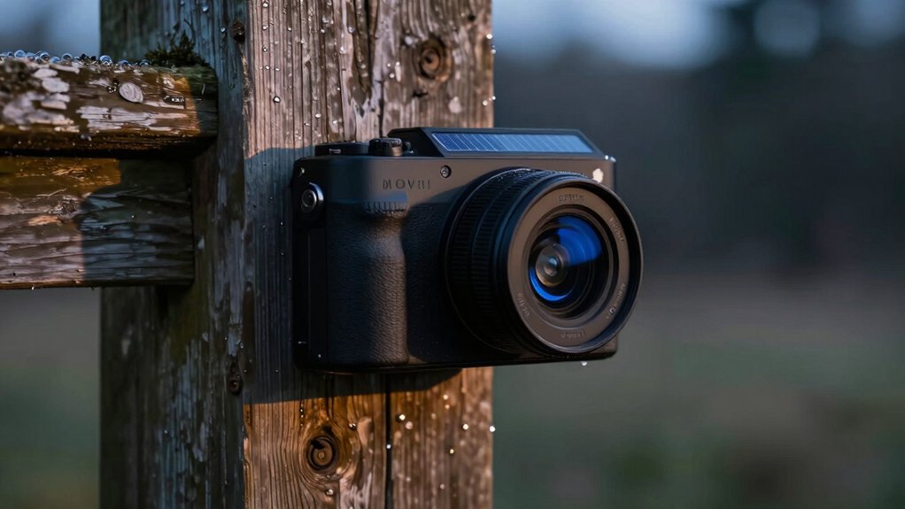 compact unobtrusive blink outdoor housing