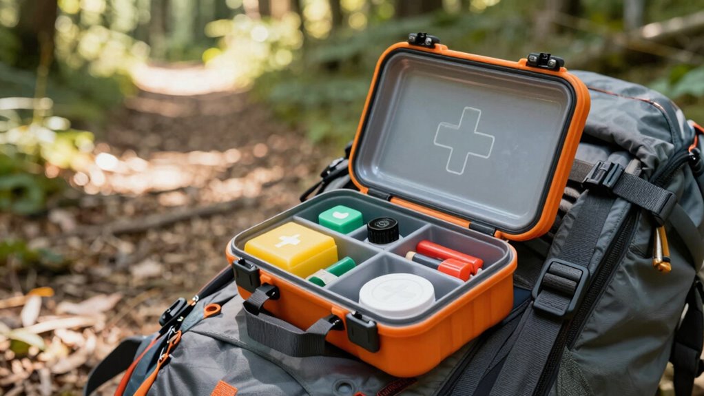 compact well organized travel ready first aid kit