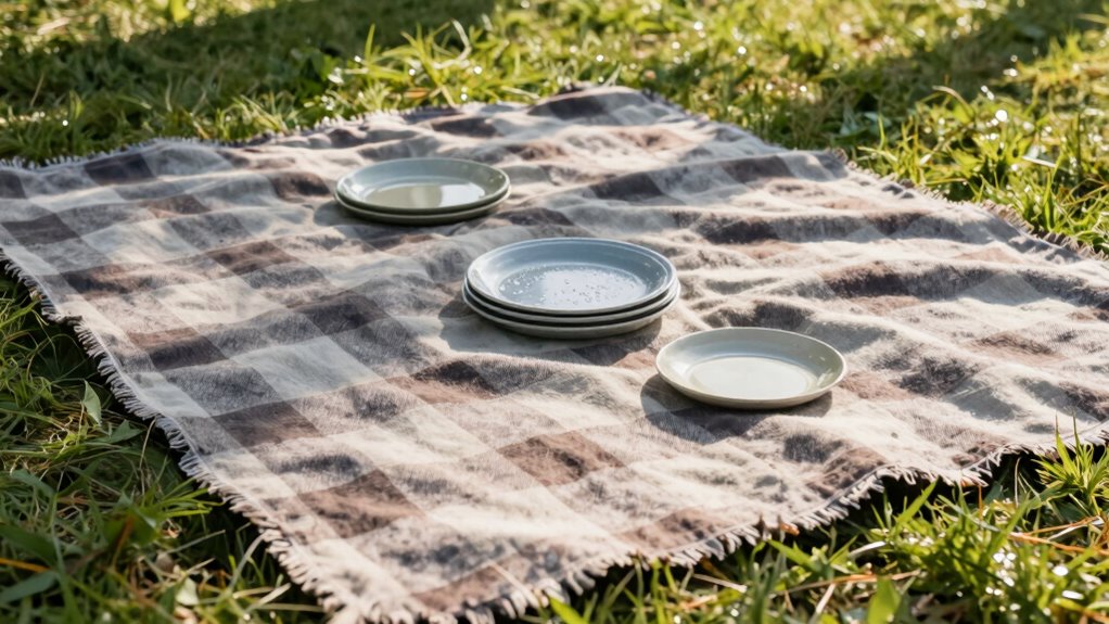 durable 5 layer outdoor blanket