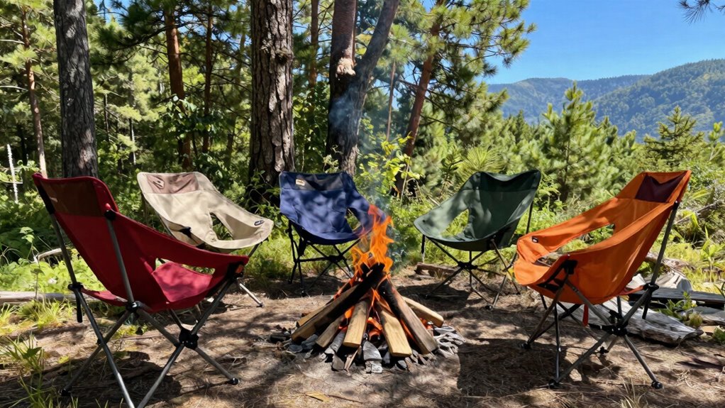 five best foldable camp chairs